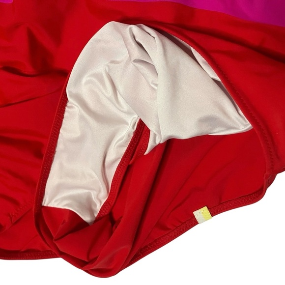 Summersalt Sidestroke Swimsuit One Piece Compression One Shoulder Pink Red 18 - Picture 5 of 8